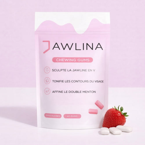 JAWLINA®｜Chewing-gum dur jawline - Fraise