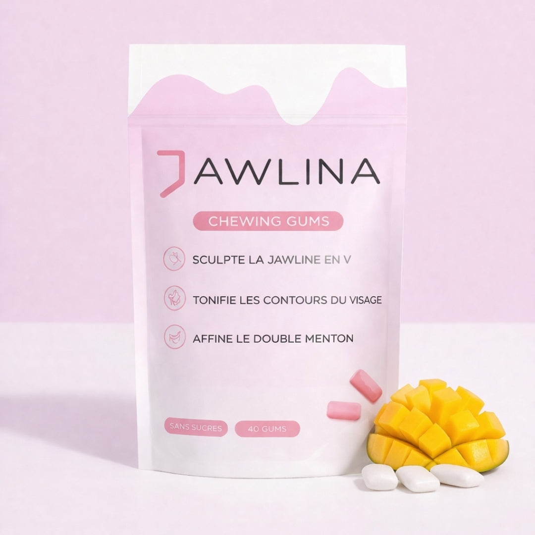 JAWLINA®｜Chewing-gum dur jawline - Mangue