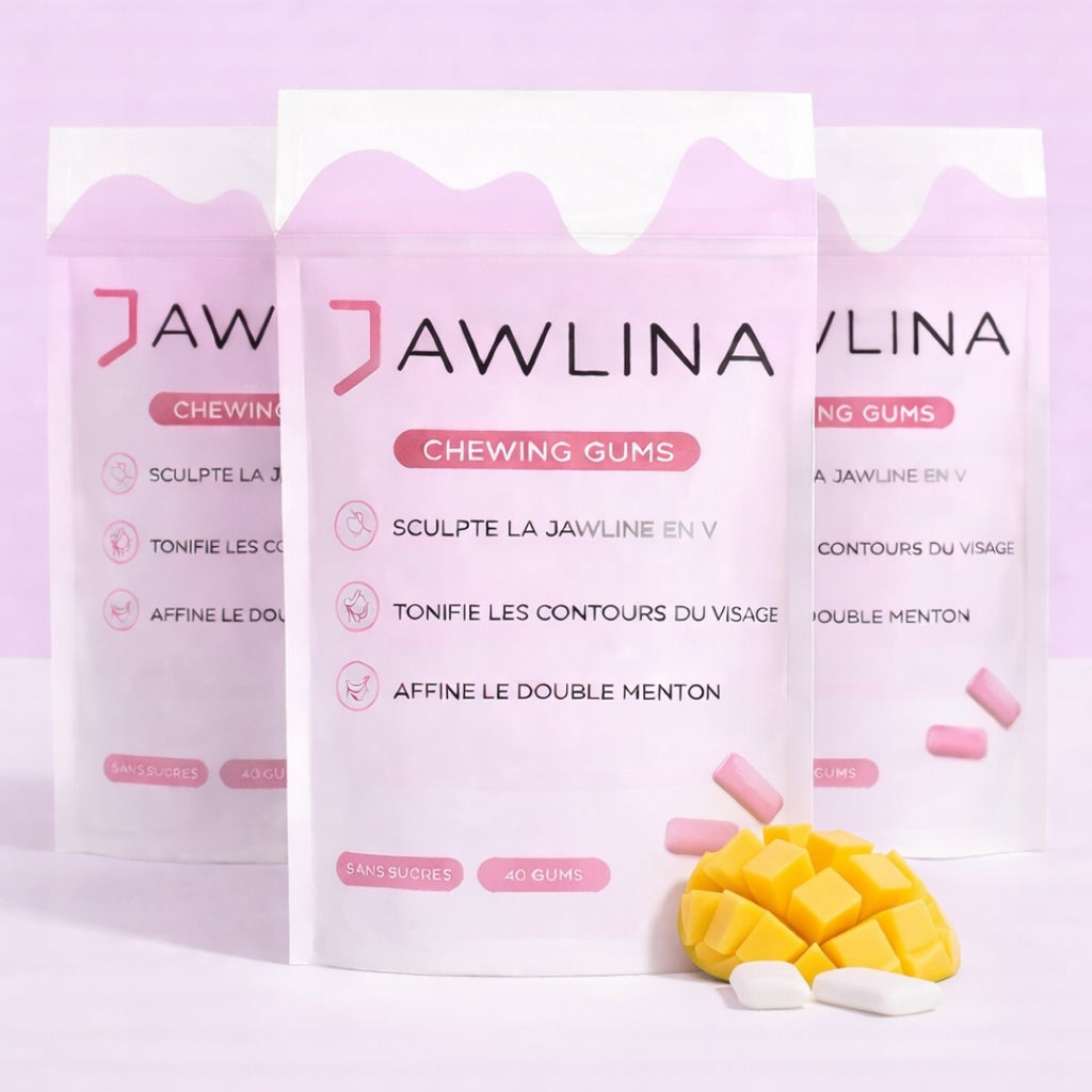 JAWLINA®｜Chewing-gum dur jawline - Mangue