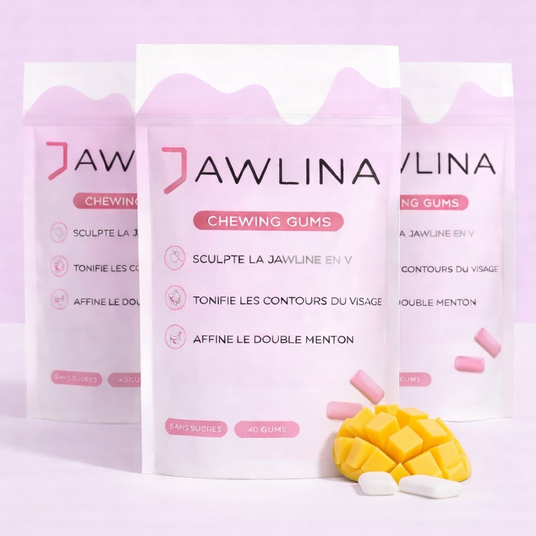 JAWLINA®｜Chewing-gum dur jawline - Mangue